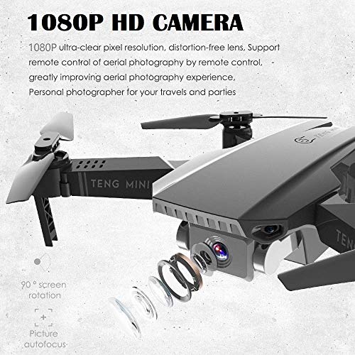 Teeggi M71 Foldable Drone with Camera for Beginners 1080P HD Live Video Drones for Kids, WiFi FPV RC Quadcopter with… - Image 3