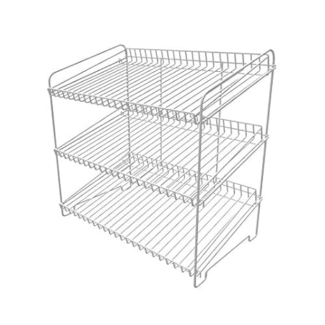 Fixturedisplays 23 X 23 X 13 4 Wire Rack For Countertop Use With 3