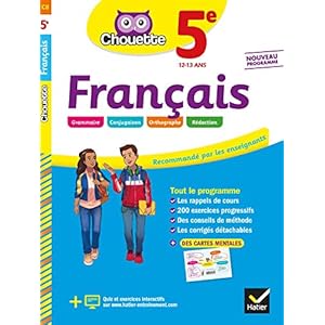 Français 5e: cahier d’entraînement et de révision