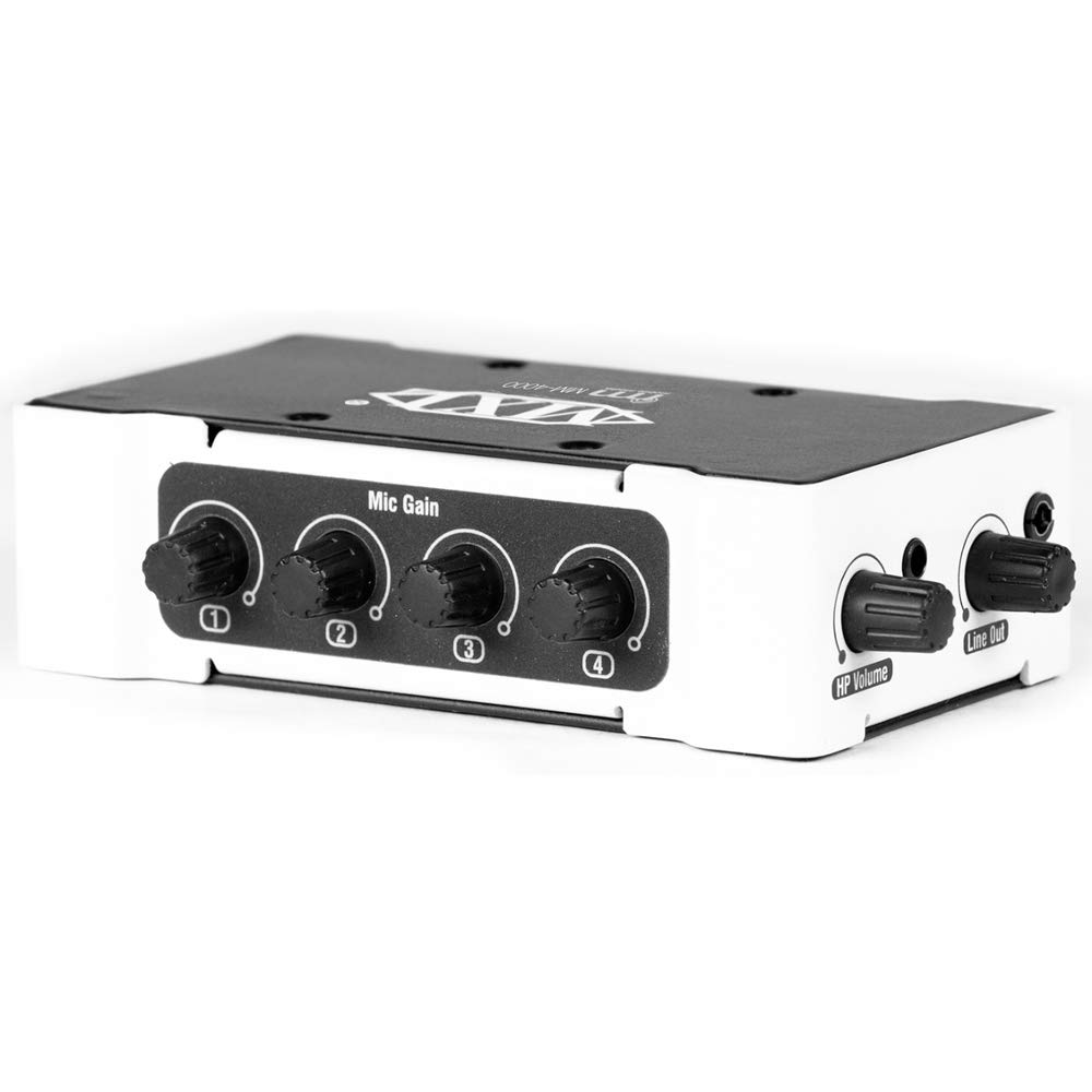 MXL MM-4000 Mini Mixer Plus Portable Analog/Digital Audio Mixer