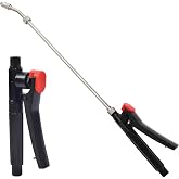 VANPET Pump Action Pressure Sprayer Wand, Greenwood Backpack Sprayer Parts, 29 Inches Stainless Steel Sprayer Wand with Shut Off Valve (Pump Action Pressure Sprayer Wand)