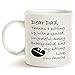 MAUAG Fathers Day Funny Dad Coffee Mug - Thanks 4 Putting up with a Spoiled... Love, Your Favorite Best Birthday Gifts for Dad, White 11 Oz
