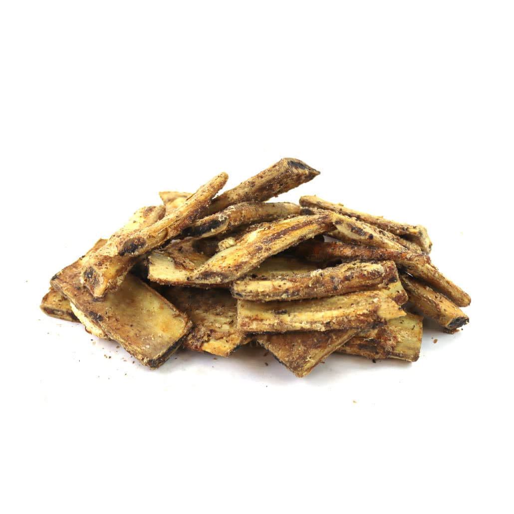 T.Forrest British Roasted Beef Rib Bones for Dogs 4" (10 Pack) - 100% Natural, Long Lasting, Grain Free Dog Treats