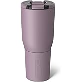 BrüMate Nav 35oz 100% Leak Proof Insulated Travel Tumbler with Magnetic BevLock™ Lid - Double Wall Cup-Holder Friendly Stainless Steel Mug (Lilac Dusk)