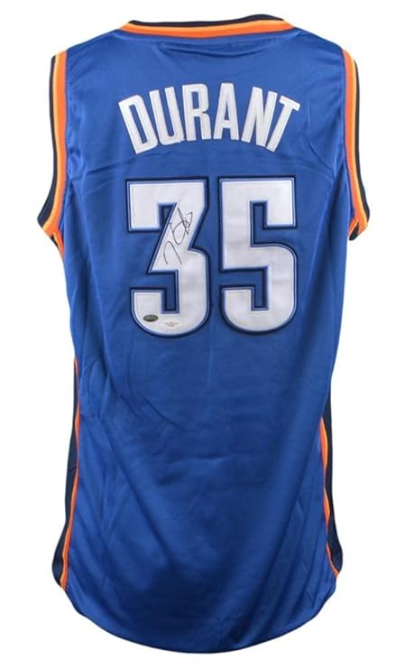 autographed kevin durant jersey