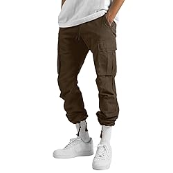 LCMTWX Christmas Sweatpants State Sweatpants Mens