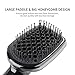 One-Step Hair Dryer & Styler, YaFex Ionic Hot Air Paddle Brush - Blow Dryer Brush For All Hair Types - Powerful, Lightweight & Ergonomic Design