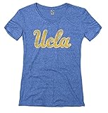 UCLA Bruins Womens Logo Straight Tri-Blend Short Sleeve T-Shirt - Royal