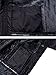 Wantdo Men's Waterproof Mountain Jacket Fleece Windproof Ski Jacket US S Black S