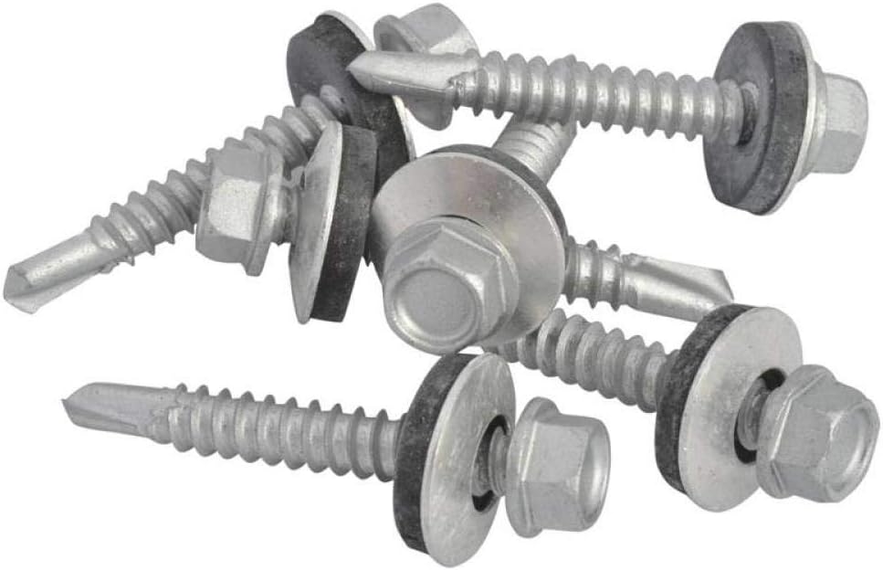 TechFast Light Duty Sheet to Steel Roofing Screws, multi-coloured, 5.5 x 38mm - Image 4
