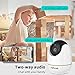 Pet Camera, 1080P Pet Monitor(2019 Newest) - Wireless Home Camera with Motion Detection, Cloud Storage 24s Smart-Clip, Two Way Audio, Night Vision IP Camera, Home Security Camera Alexa Compatible 