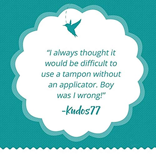 o.b. Original Non-Applicator Tampons, Ultra Absorbancy, Pack of 40 Tampons