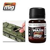 AMMO MIG JIMENEZ DARK BROWN WASH FOR GREEN VEHICLES A.MIG 1005