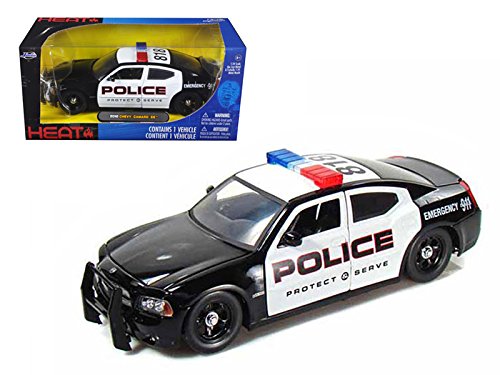 Jada 91984S/R 2006 Dodge Charger R/T Highway Patrol With Stock Wheels 1/24 Diecast Model Car