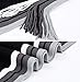 Mens Winter Chunky Knit Cashmere Scarf, Classic Shawl Warm Long Fringe Striped Tassel Scarves ?- ¡­