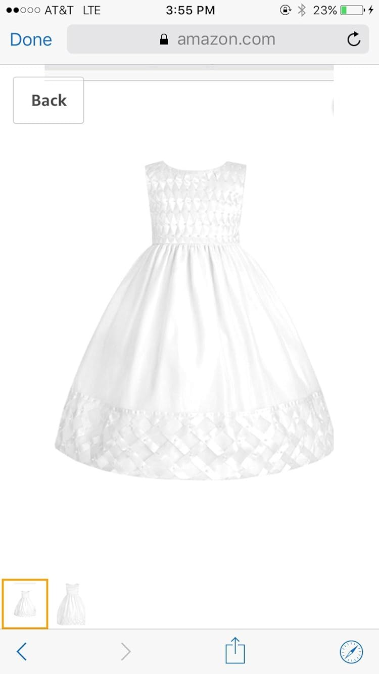 white princess dress