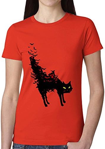 Icefish Custom Freaking Meow Woman's T Shirts Red