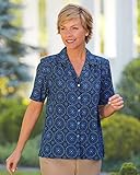 Donnkenny Printed Camp Shirt