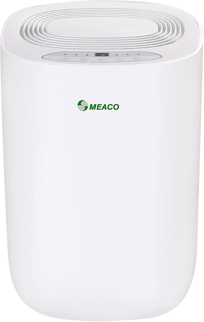 Meaco MeacoDry ABC Dehumidifier White 10L/Day Energy Efficient Quiet Compressor