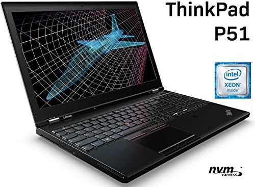 Lenovo ThinkPad P51 15.6" Business Laptop: Xeon E3-1505M v6 | 32GB RAM | 512GB NVMe M.2 SSD | NVIDIA Quadro M2200M (4GB) FingerPrint Reader | Windows 10 Professional