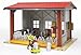 Bruder bworld Cow Barn with Cow and Figure
