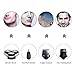 SURKER Shaver Razor Electric Men Cordless Beard Trimmer Wet Dry Rotary Shaver Head Hair Nose Trimmer Waterproof Rechargeable 3 In 1 Bonus 1 Facial Cleansing Brush