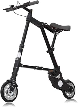 Amazon 折り畳み自転車 通勤 通学 折りたたみ自転車 10インチ A型 安定性 乗り心地 超軽量 コンパクト ブラック 並行輸入品 Hewflit 折りたたみ自転車