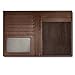 RFID Blocking Leather Passport Holder For Men and Women - Brown