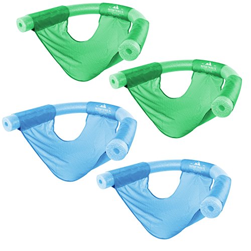 Outer Trails Sling Mesh Chair For Pool Noodles - 4 Pack (Super Value Set)