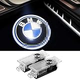 2 Pcs Car Door Bright LED Logo Ghost Shadow Lights Welcome Lights Emblem Courtesy Step Lights for BMW Compatible 3/5/6/7/Z/GT Series Replacement Accessories