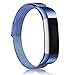 Konikit Bands Compatible Fitbit Alta(HR) Magnetic Straps, Milanese Loop Stainless Steel Metal Replacement Bracelet Strap, Wristbands Accessories for Women Men