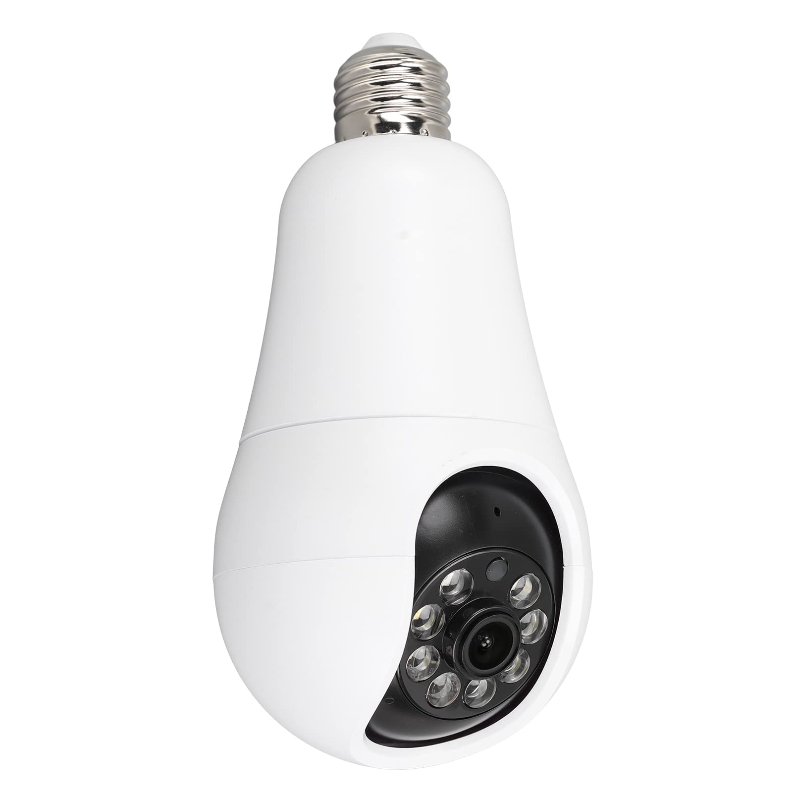 Jectse 1080P Light Bulb Security Cameras,Wireless Indoor Lightbulb Camera,with E27 Socket Colorful Infrared 5GHz Wireless WiFi Camera for Home Surveillance