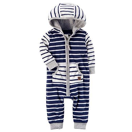 Carter s baby boys  hooded fleece jumpsuit 9 months,9 m…