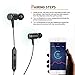 Bluetooth Headphones, Topioneer Bluetooth 4.1 Noise Cancelling Sweatproof Stereo Sport Magnetic Wireless Earphones Earbuds for Running, Gym Workout and for iPhone, Samsung and Android Smartphones