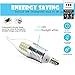 LED Candelabra Bulbs;HAIDEXI new version brighter chip 8 pack LED Candle Bulb E12 9W LED Lights, Chandelier, 80 Watt Light Bulbs Equivalent Incandescent Daylight White 6000k,Flame Tip