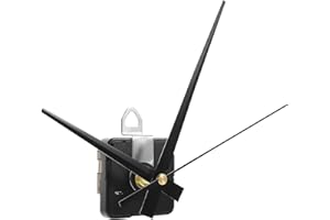 PartyKindom Clock Mechanism Replacement with Clock Hands, Quartz Clock Movement Replacement Mechanism Clock Movements Mechanisms Battery Operated DIY Wall Clock Parts Replacement