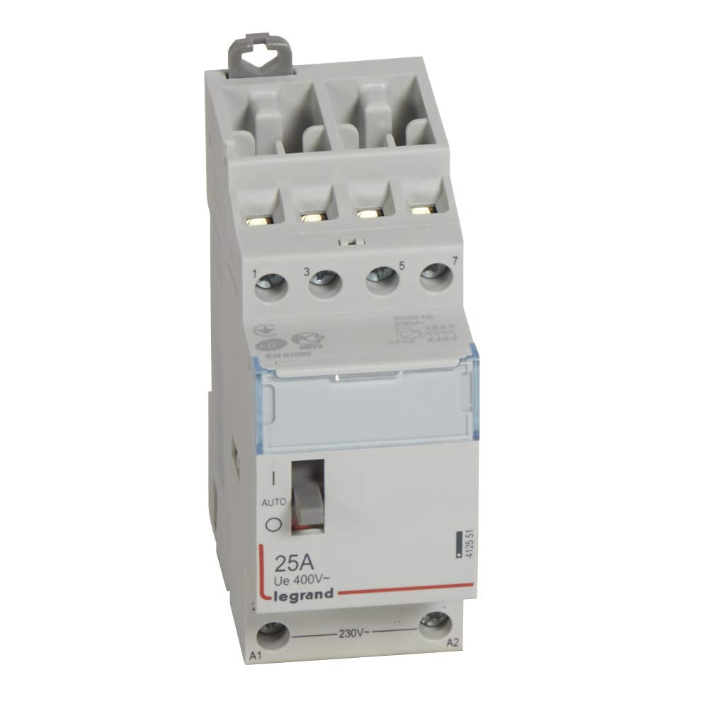 Legrand-switch - 4 contacts 230 V/F F 121-412551 25A