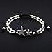 Fabal Boho Starfish Anklet Vintage Ankle Bracelet For Women Buddha Foot Jewelry Summer Barefoot Beach Anklet (A)