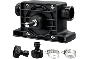 Drill Pump for Water Transfer, 2025 New Self Priming Electric Drill Powered Pump, Portable Hand Drill Water Pumps for Gasolin