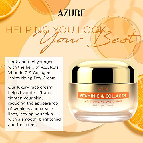 AZURE Vitamin C & Collagen Moisturizing Day Cream Anti Aging