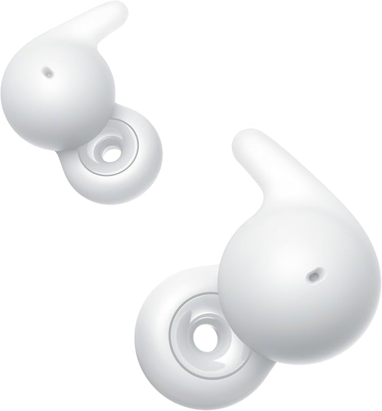 LinkBuds Abertos - Auscultadores Bluetooth Verdadeiros Sem Fios Abertos: Som Transparente, 4,8 g Conforto Durante todo o dia, Som, ligação multiponto, bateria de 22 h, iOS e Android - Branco