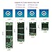 SHINESTAR M.2 SSD to USB, M2 to USB 3.0 Adapter ( No Cable Needed), NGFF SATA Based Key B Solid State Drive Converter Work as Portable Flash Drive / External Hard Drive, Support 2230 2242 2260 2280
