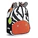 Skip Hop Baby Zoo Little Kid and Toddler Insulated and Water-Resistant Lunch Bag, Multi Zax Zebra