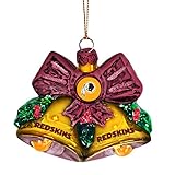 NFL Glitter Bells Ornament