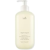 (Angel Muguet) Perfumed Hair Shampoo for Nourishment &amp; Shine, 17.92 Fl Oz | Angel Muguet scent, Korean deep hair mask for softness, long-lasting fragrance, and dry, frizzy hair
