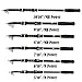 TROUTBOY Black Warrior Fishing Rod - 24 Ton Carbon Fiber Ultra Light Portable Telescopic Fishing Pole with CNC Machined Reel Seat, Stainless Steel Guides, EVA Fore Grip