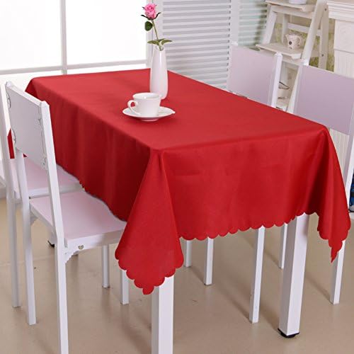 ZB STORE Cloth hotel restaurant rectangular table cloth Square simple tablecloth-C Diameter:180cm(71inch)