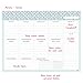 Undated Desk Planner Pad - 52 Pages Weekly Notepad with To Do List and Habit Tracker | Weekly Desk Pad Tear Off for Organization (Ice Cream)