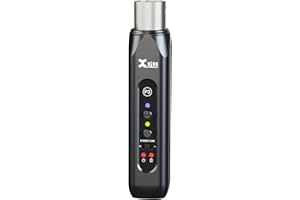 Xvive P3 XLR Bluetooth Receiver, High-Fidelity Wireless Bluetooth Adapter for Speakers, PA Systems, Mixers, DJ Equipment