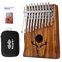 Sanmubo Trade Kalimba,Mbira, 20 Keys Thumb Piano builts-in EVA high-Performance Protective Box,Double Layer Thumb Mbira, Tuning Hammer and Study Instruction.